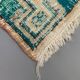 Turkish oushak rug 155x89 cm vintage carpet
