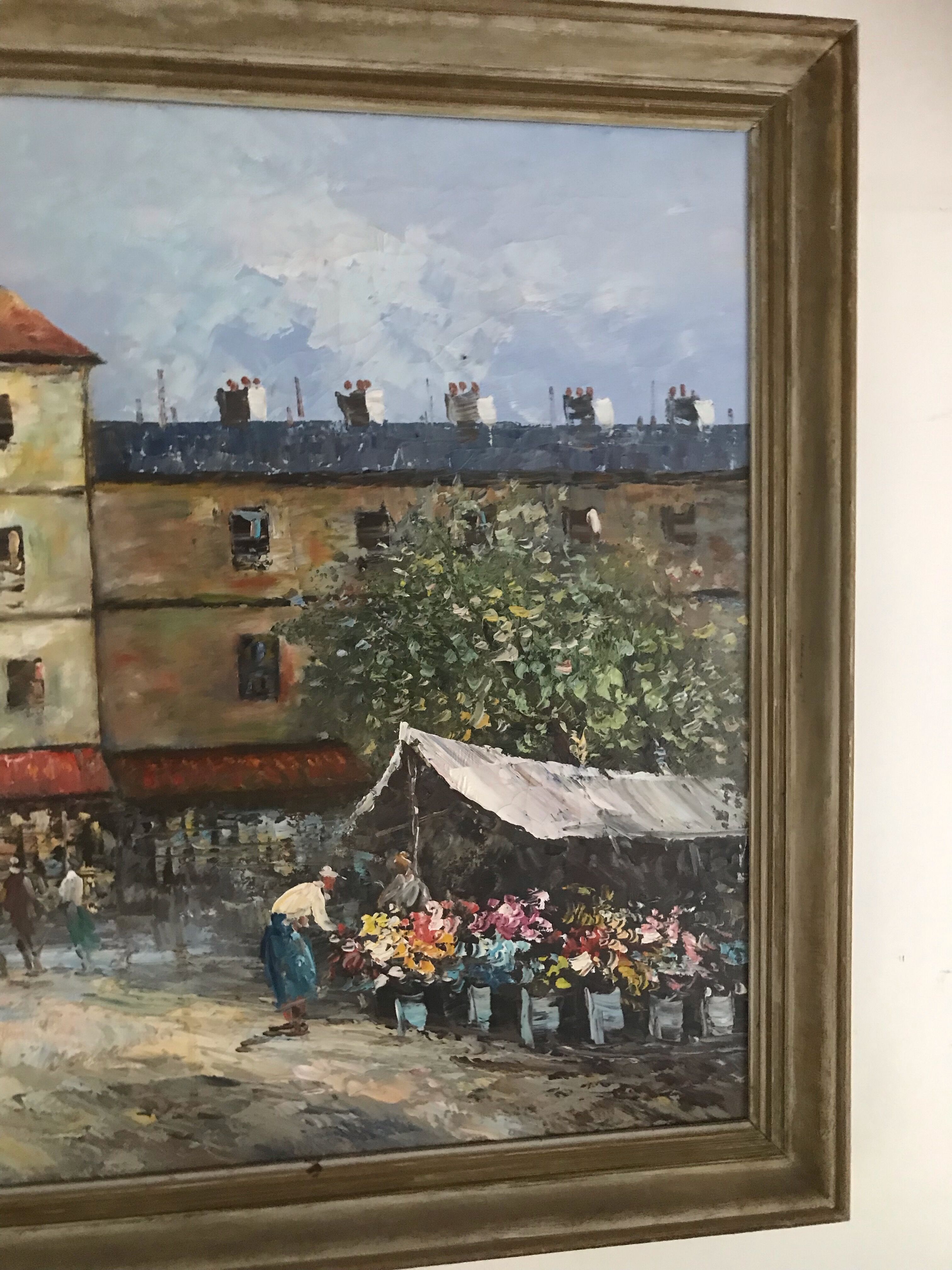 Animated parisian scene by burnett