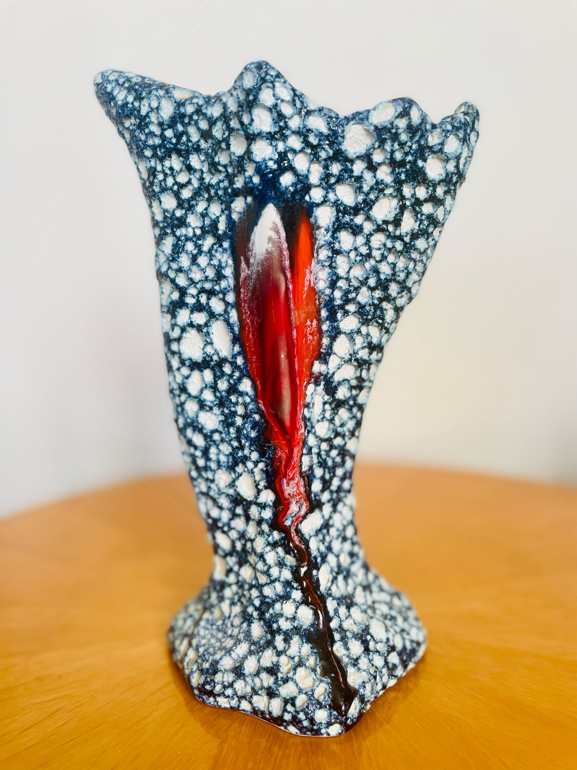 Vase vintage fat lava 1960