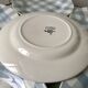 Set of 6 flat plates digoin sarreguemines model "scottish" sky blue 40s-50s