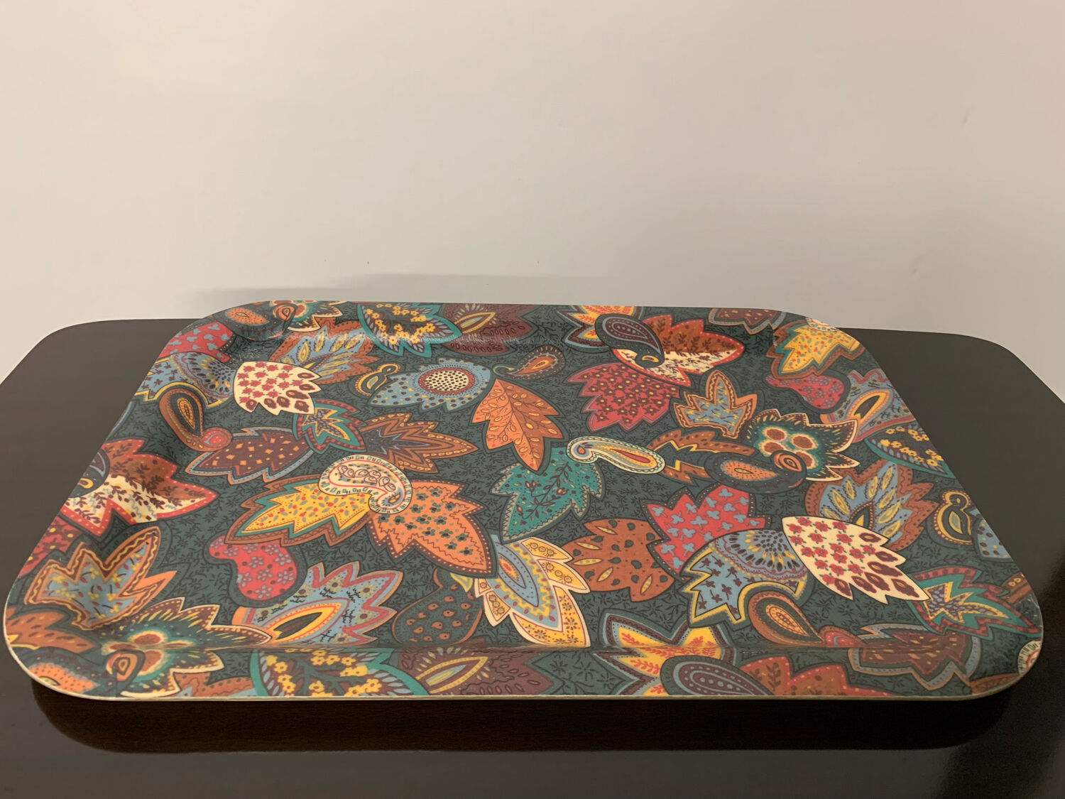 Vintage fiberglass tray