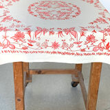 Nappe fleurie vintage