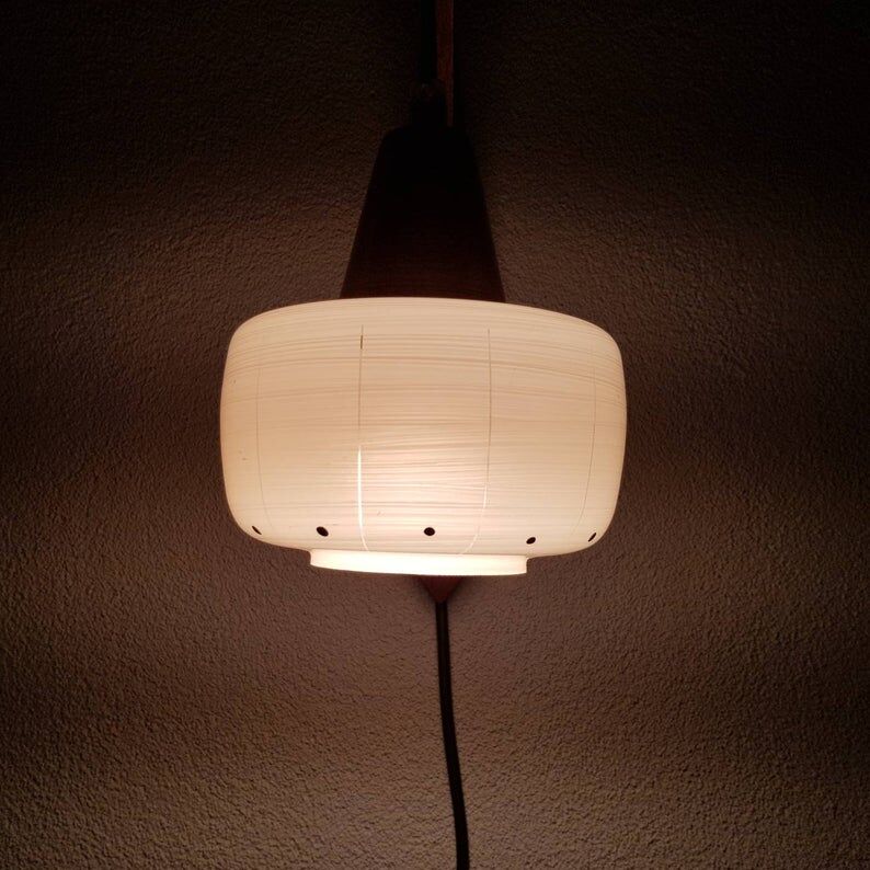 Glass and wood applique