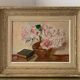 Nature morte sur bois.