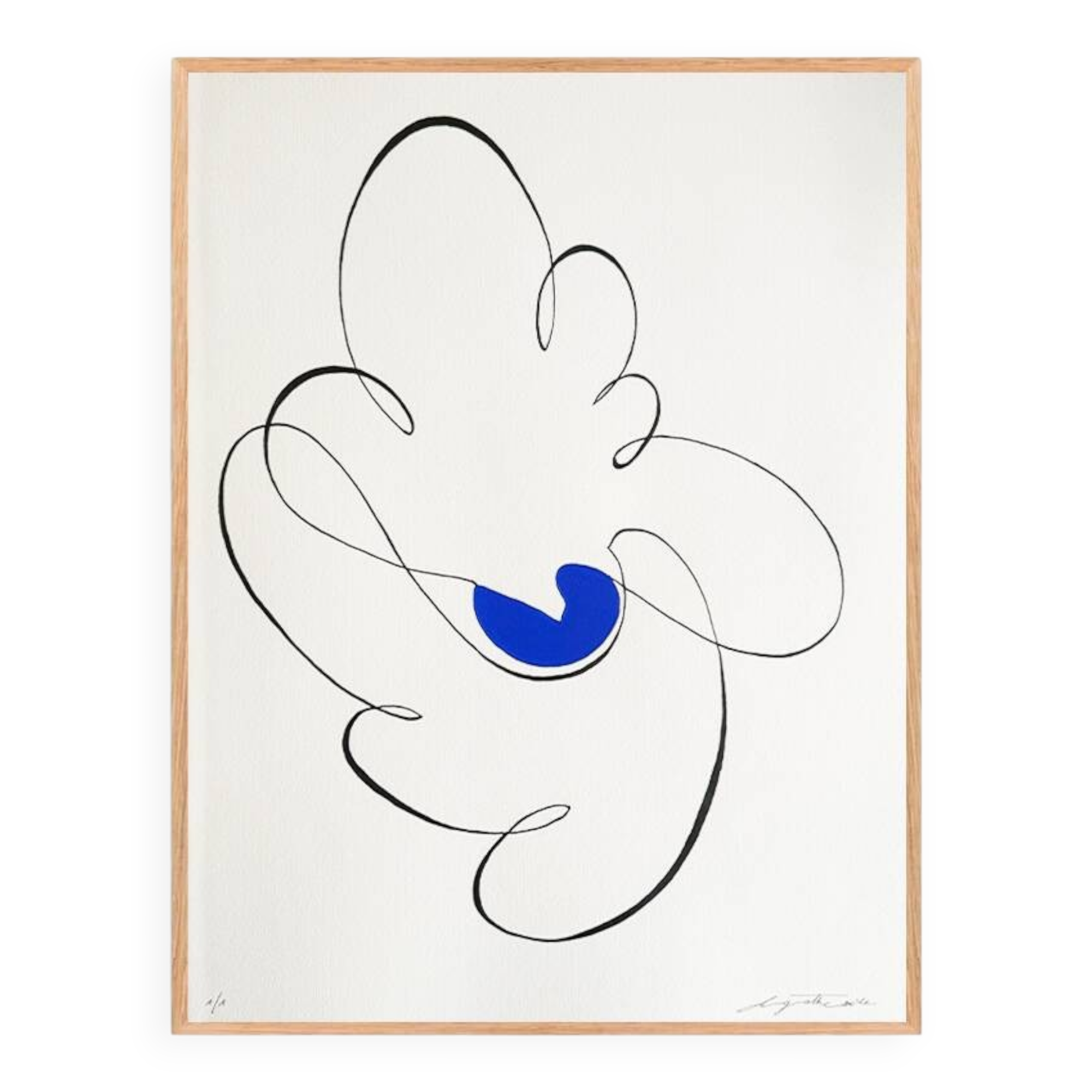 Blue Sun 05 - 40 x 50 cm - Atelier Agapé