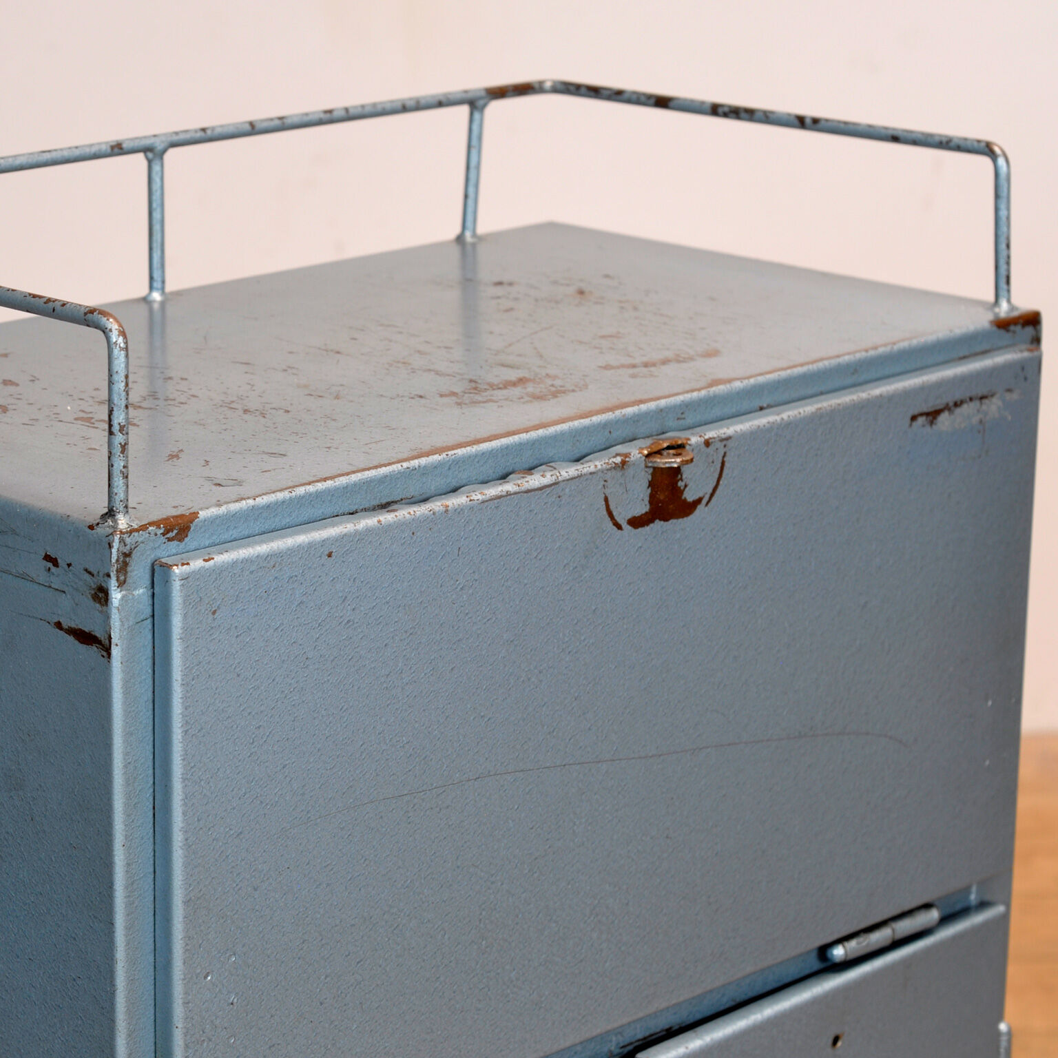 Industrial four-drawer cabinet from the 1970s