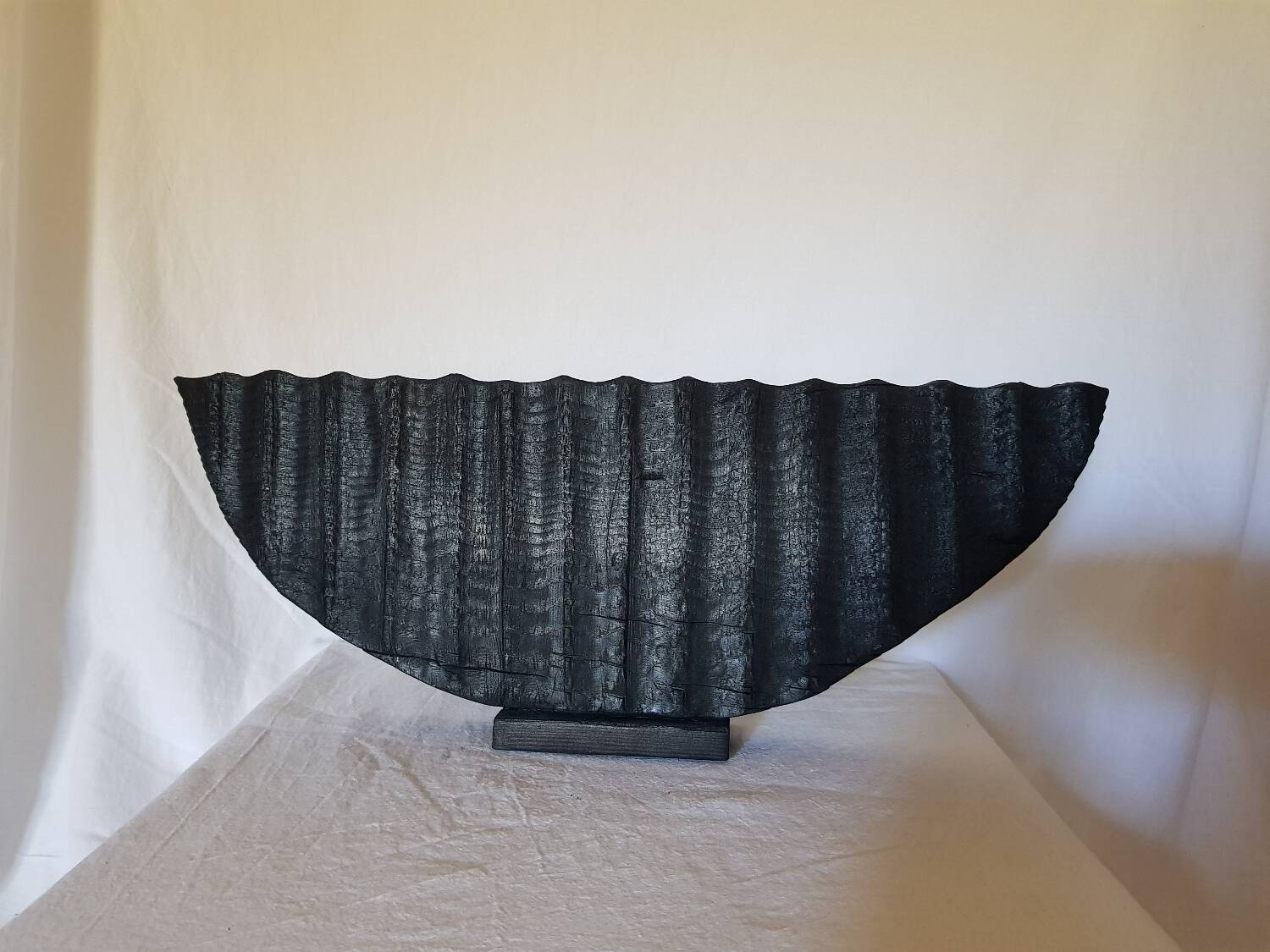 Contemporary wooden sculpture