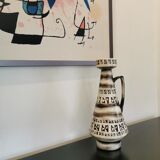 Vintage cone vase Ilkra geometric design