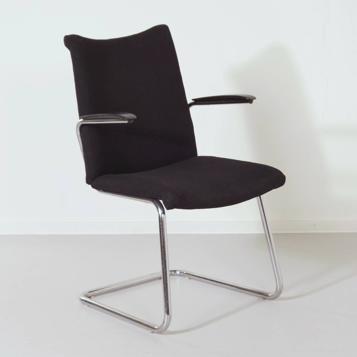 Tubular chair 3014 with armrests by toon de wit for de wit, 1950s
