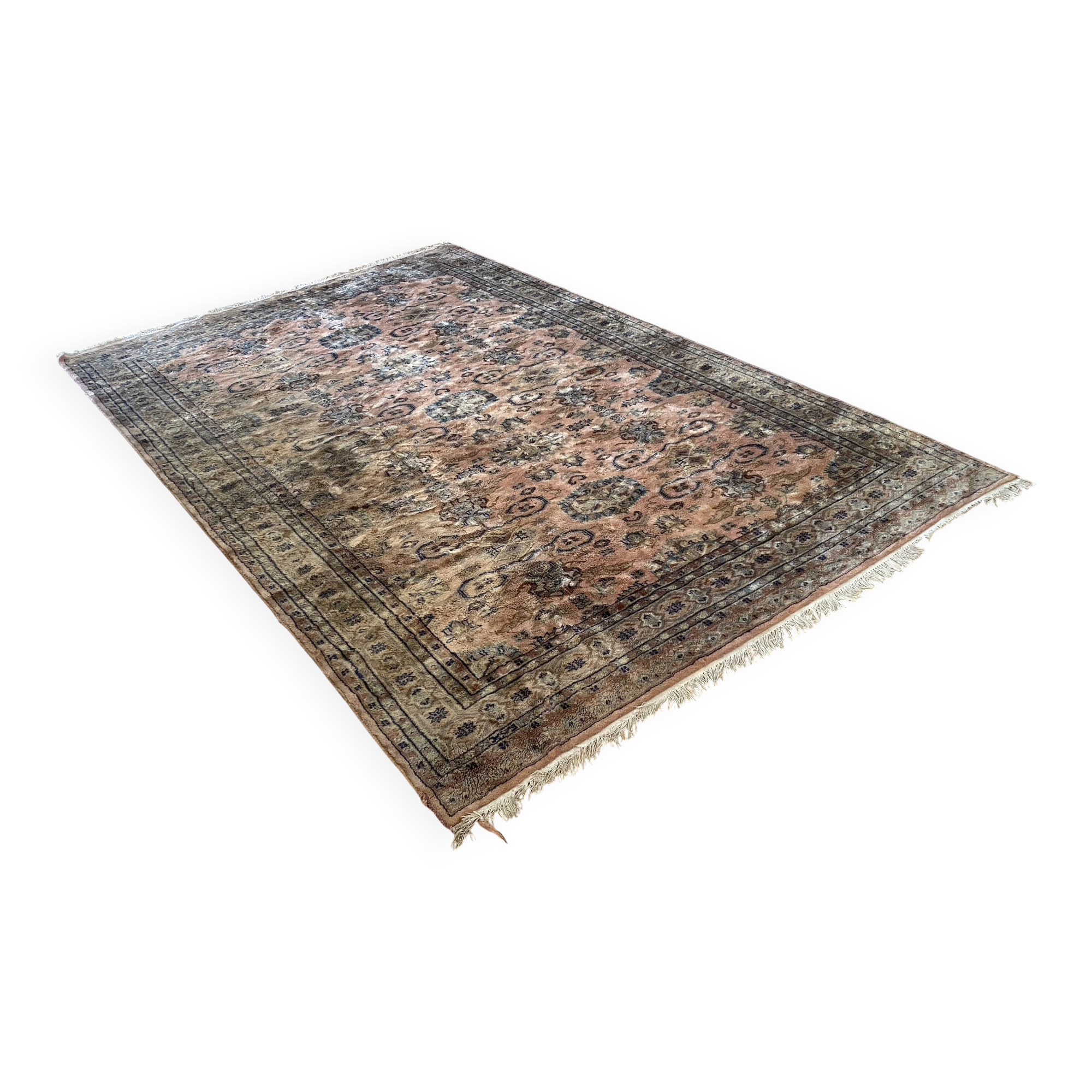 Large handmade Caucasian rug - 274x185 cm - Certificate of authenticity