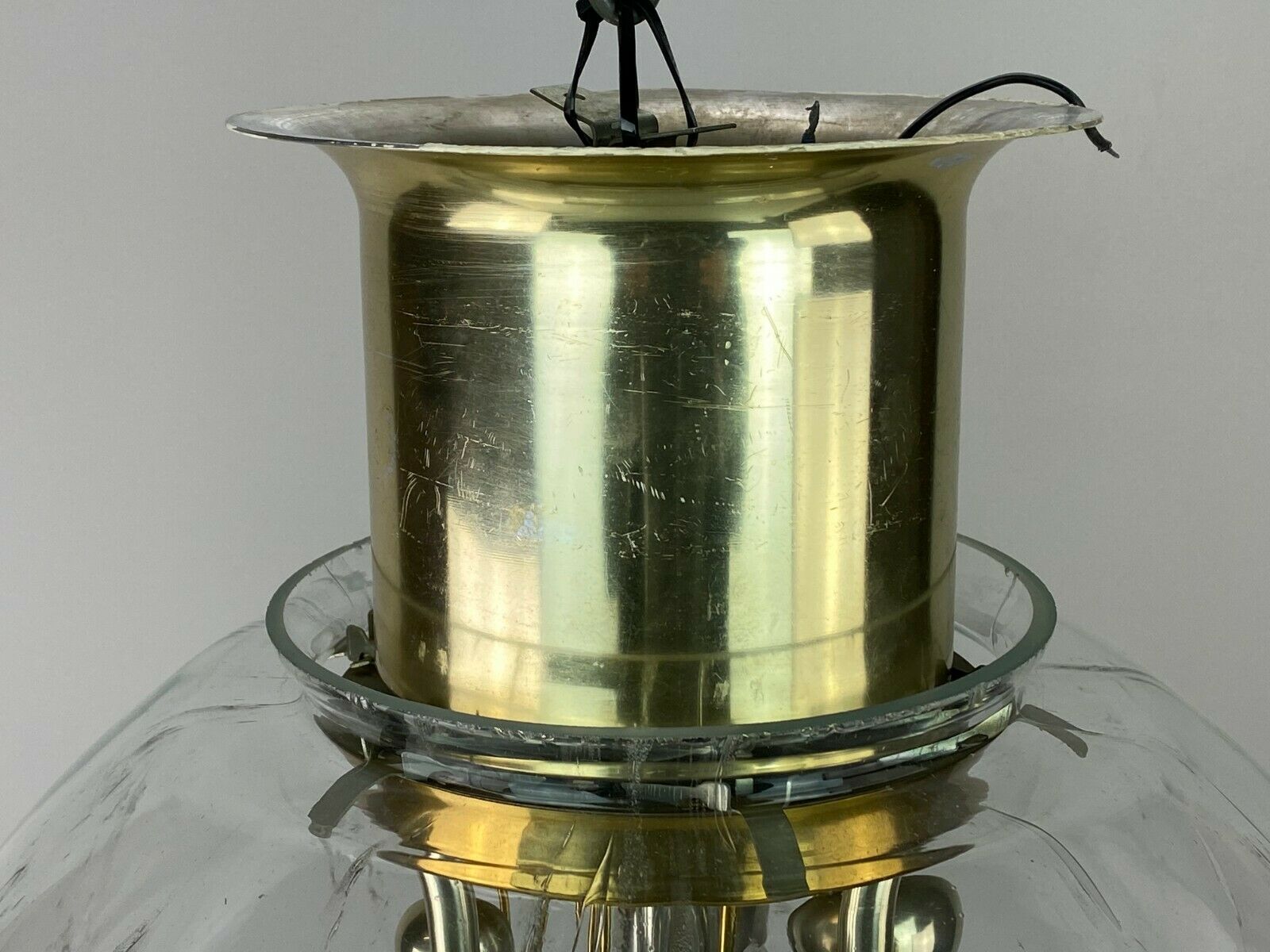 60s 70s lamp light ceiling lamp ball lamp Doria glass space age design