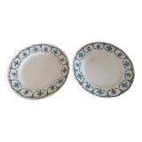 Old Longchamps iron earth flat plates