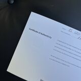 All Black Lounge Chair with Ottoman by Charles Eames