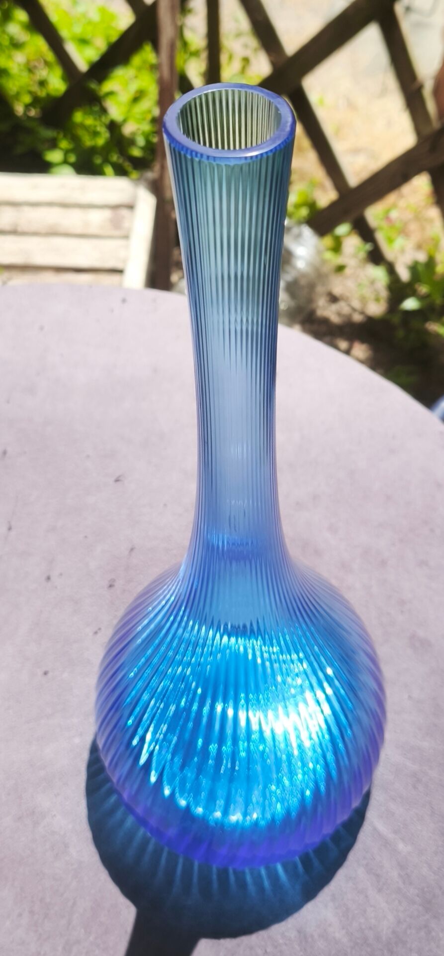 Vase berluze bleu daum