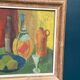 Original Swedish Oil on Panel – “Nature Morte” by Svän Grandin – Signed – Vintage & Framed