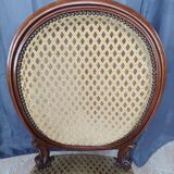 Louis XV mahogany chair