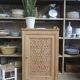 Confiturier bois façade travier meuble d'appoint