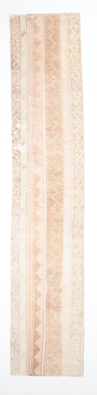 Narrow turkish runner rug 293x59cm