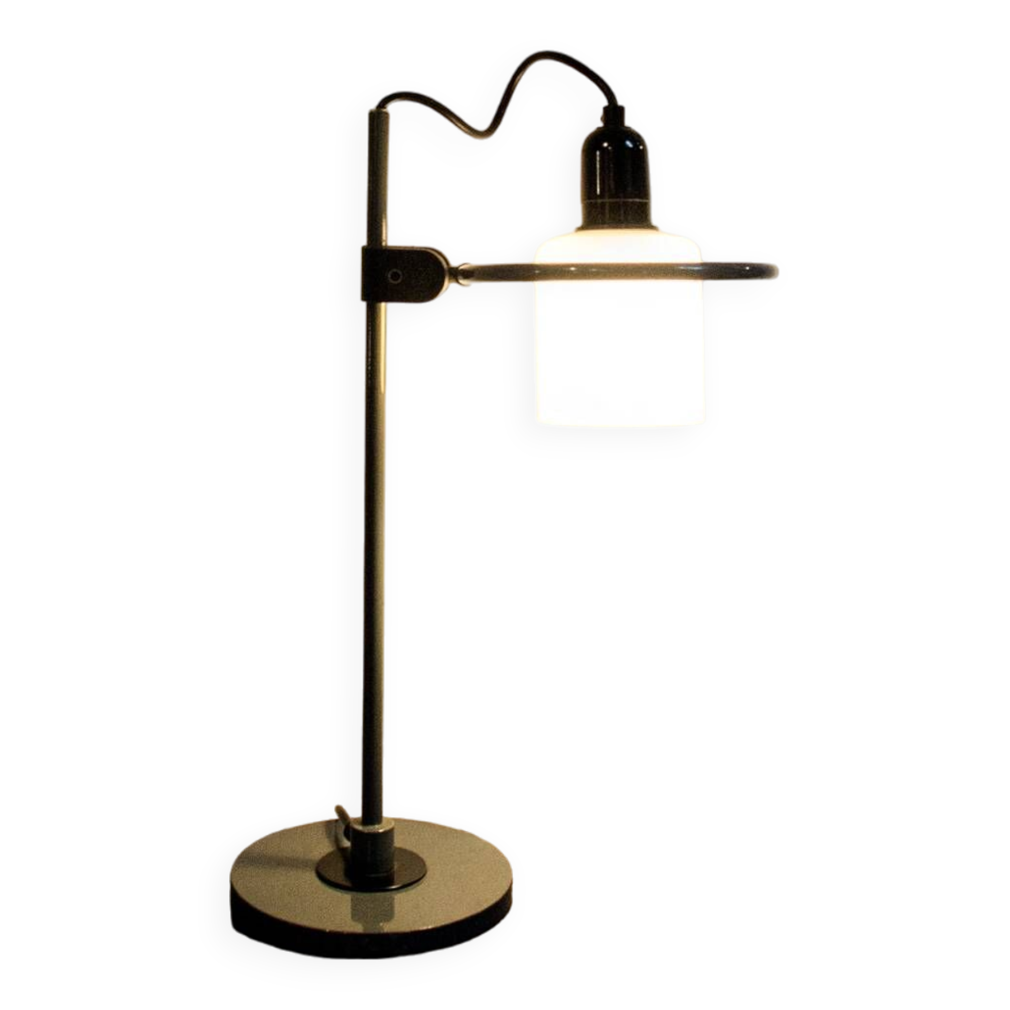 Lampada da scrivania snodata Italia Anni '80