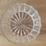 Cut crystal salad bowl