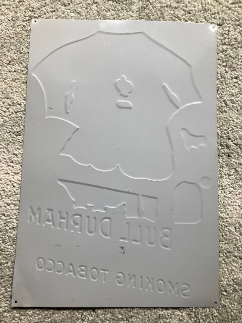 Enamelled plate tobacco vintage