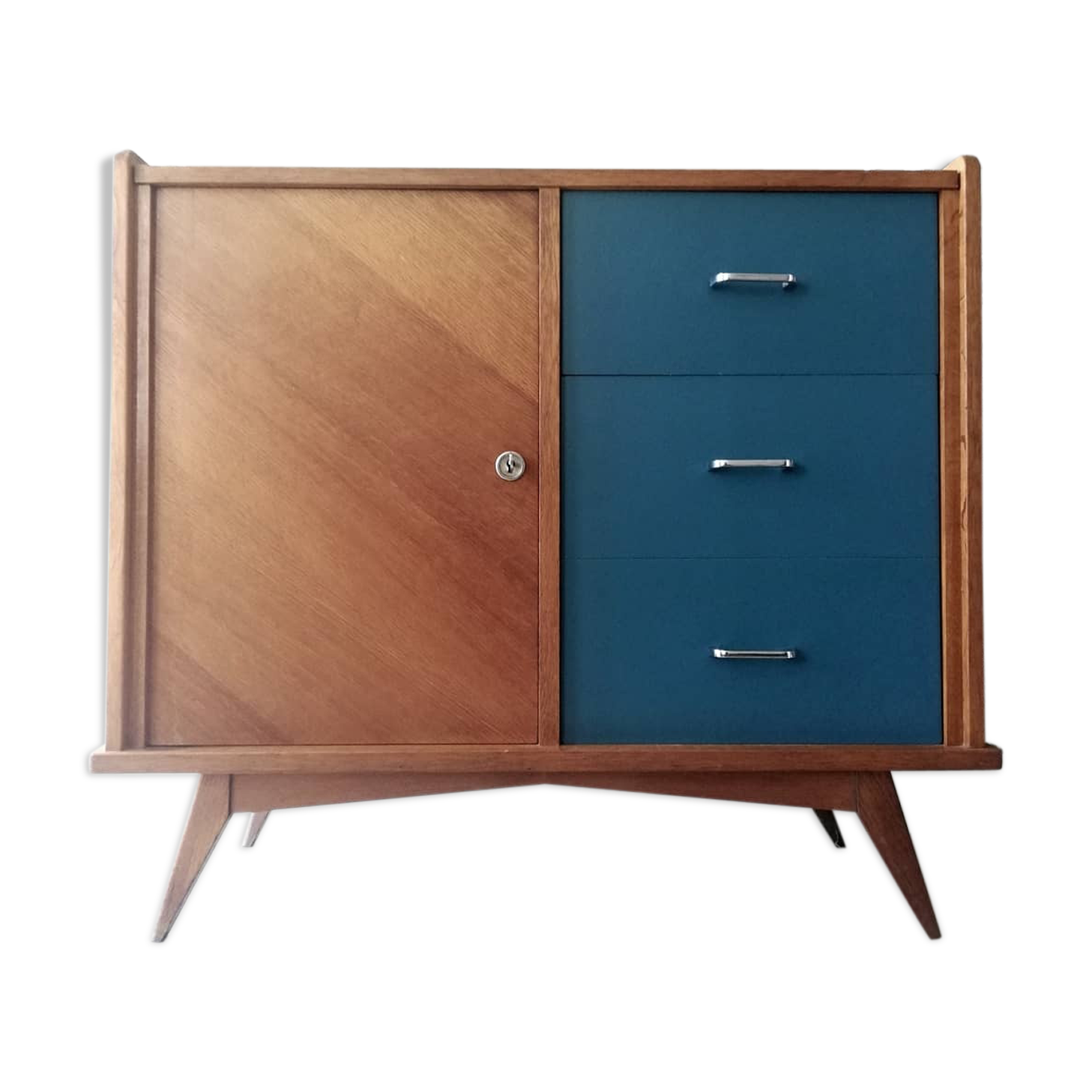 Bahut ou commode chêne années 50