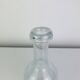 Vase soliflore verre bullé transparent, vintage