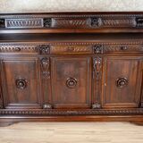 Renaissance Revival Sideboard in Oak