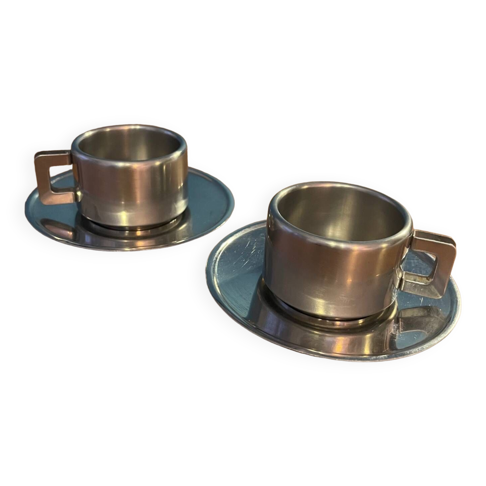 STO Italy coffee cup and saucer duo