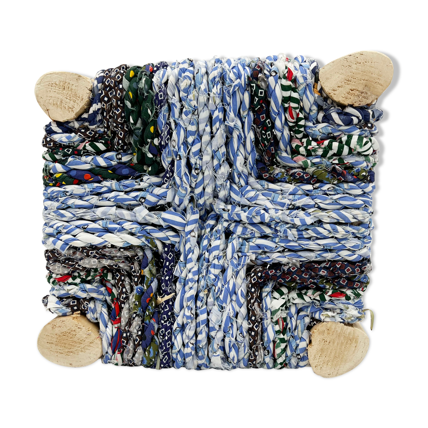 Moroccan stool Boucherouite