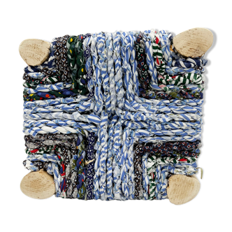 Moroccan stool Boucherouite