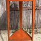 Guéridon d’angle Art déco en acajou, 1930