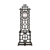Porte-manteau en faux bambou en fonte vers 1890
