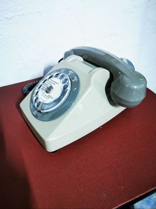 Vintage dial phone
