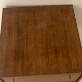 Table d'appoint en bois marron