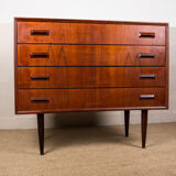 Danish teak chest of drawers by Borge Mogensen for Soborg Mobelfabrik 1960
