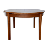 Round and expandable dining table, year 70