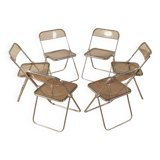 6x Chaises Plia de Giancarlo Piretti