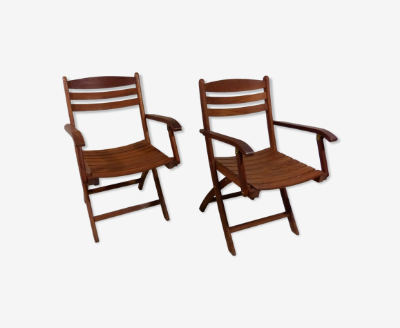 Teak garden chairs by Anders & Lars Hegelund, 1980’s