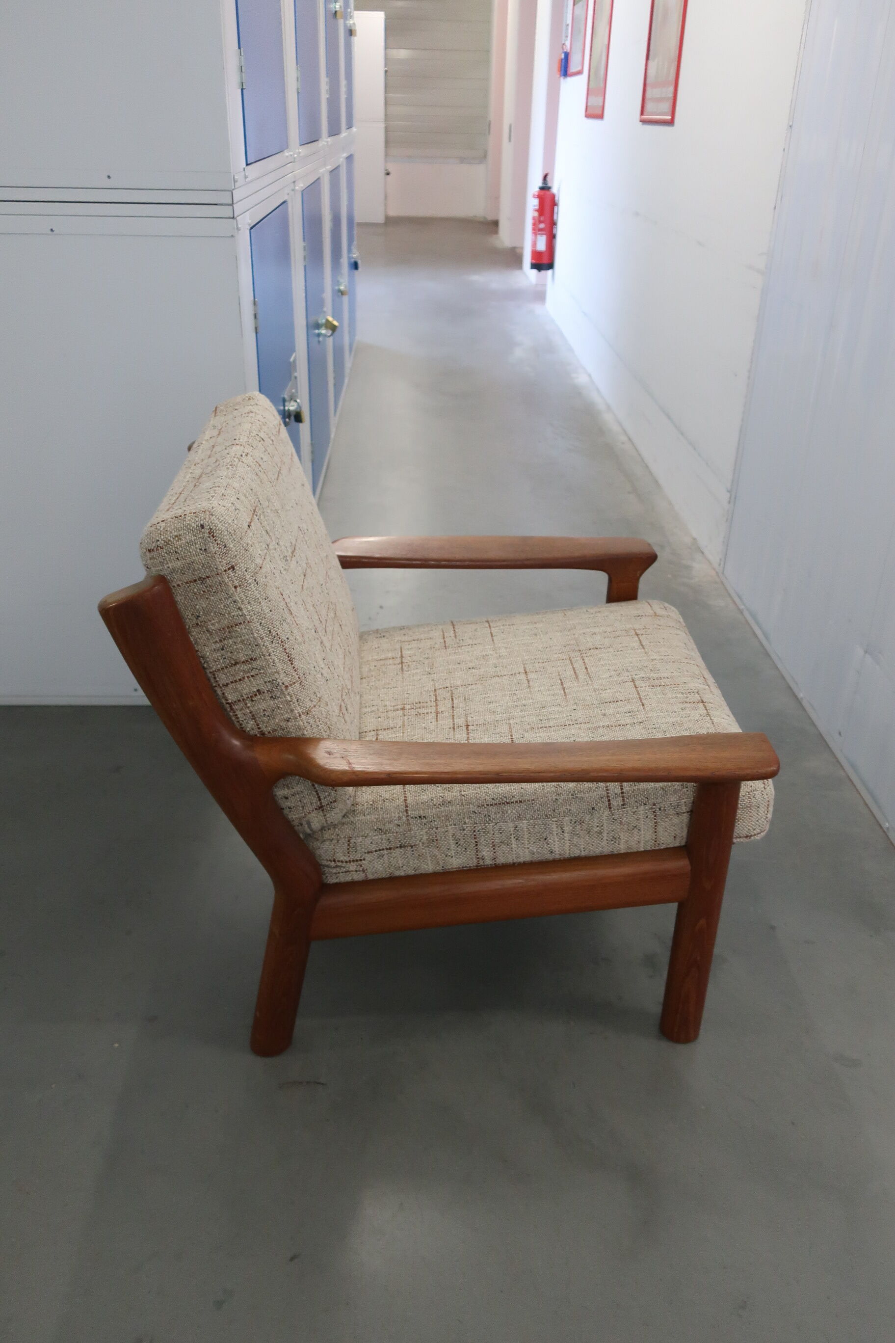 Pair of danish armchairs from the 60s in teak