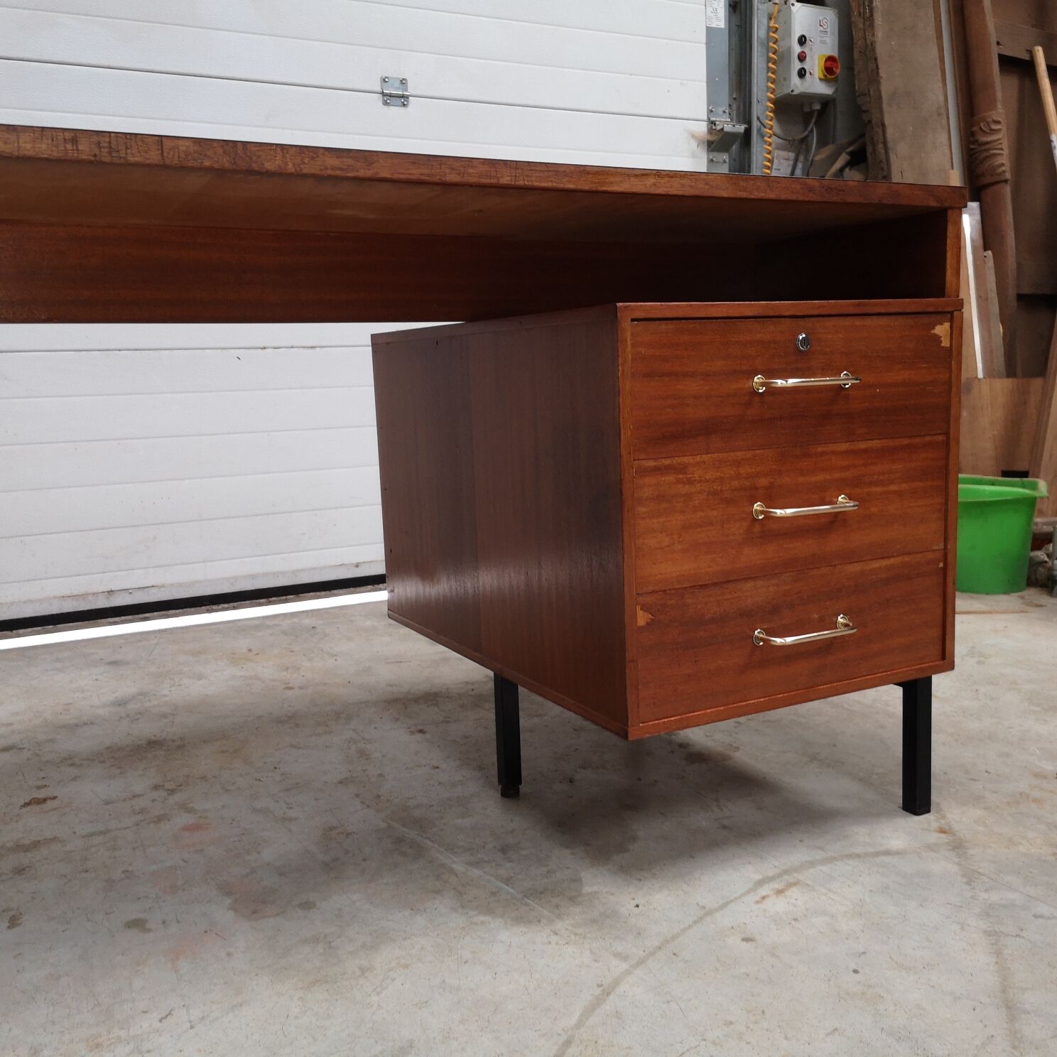Office in the taste of modernist 1950 1960 vintage
