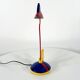 Blue and red toucan desk lamp by Brilliant Leuchten Germany, 1980.
