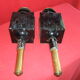 19th century caber lantern pair