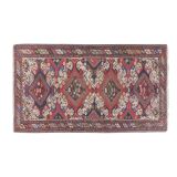 Vintage Turkish rug from Oushak, hand-woven 117x196 cm