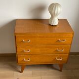 Chest of drawers 3 drawers compass feet