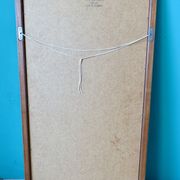 Teak mirror by Aksel Kjersgaard. Denmark 1965