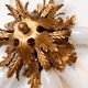 Florentine ceiling or wall lamp attributed to Banci Firenze, 1960s