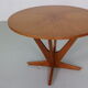 Søren Georg Jensen  Teak Round Coffee Table for Kubus, 1960 Denmark