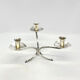 Three-branched plated candlestick, Germany, 1970s