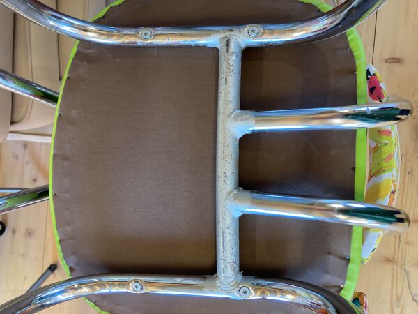 Chaises formica vintage revisitées